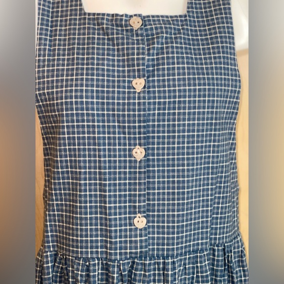 Hearts & Homespun Plaid Vintage Dress/Jumper - Picture 10 of 12